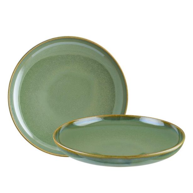 GLOBOKI KROŽNIK BONNA SAGE HYGGE 28CM 6 KOS