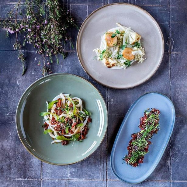 GLOBOKI KROŽNIK BONNA SAGE HYGGE 28CM 6 KOS