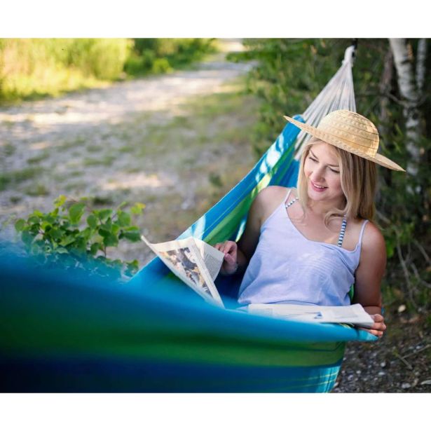 GUGALNA MREŽA AMAZONAS KOMPLET STOJALO KRONOS + VISEČA MREŽA SANTANA ZELE