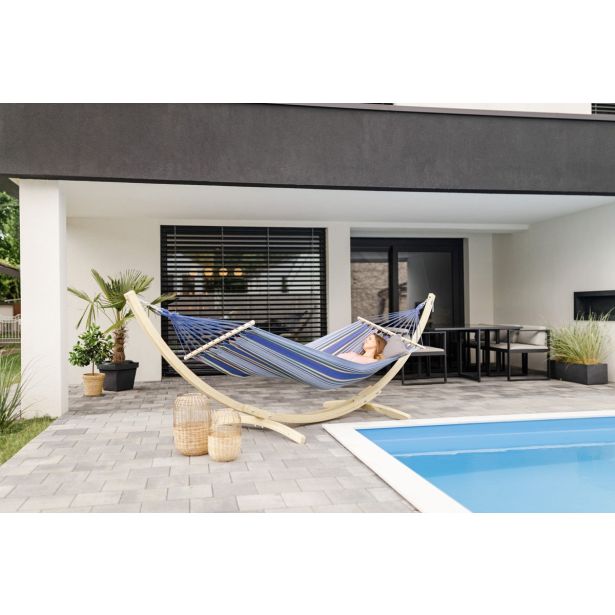 GUGALNA MREŽA AMAZONAS STAR SET STOJALO KRONOS + VISEČA MREŽA TONGA OCEAN