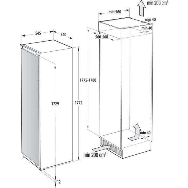 HLADILNIK GORENJE RI517E62WF