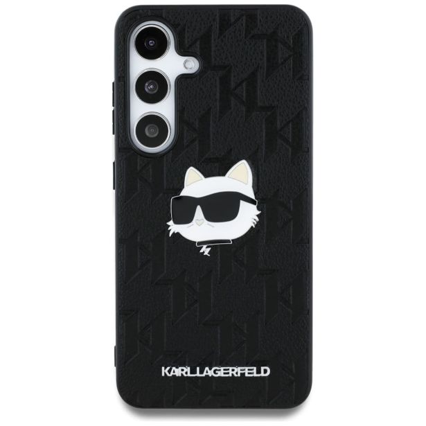 OVITEK SAMSUNG GALAXY S25 ULTRA 5G ORIGINALEN KARL LAGERFELD - ČRNA ZAŠČITA