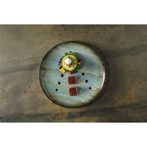 PLITVI KROŽNIK BONNA MADERA GOURMET 21CM 12 KOS