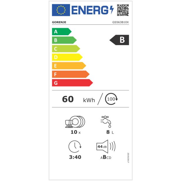 POMIVALNI STROJ GORENJE GS563B10X