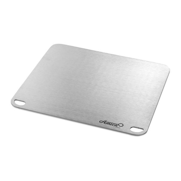 REŠETKA ALI PLOŠČA GI.METAL PLOŠČA ZA PEKO PIZZE AMICA 45X30CM