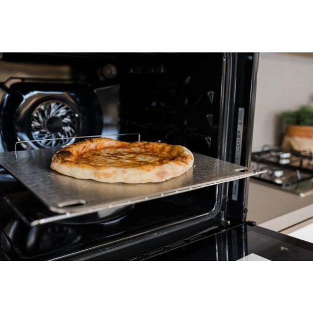 REŠETKA ALI PLOŠČA GI.METAL PLOŠČA ZA PEKO PIZZE AMICA 45X30CM