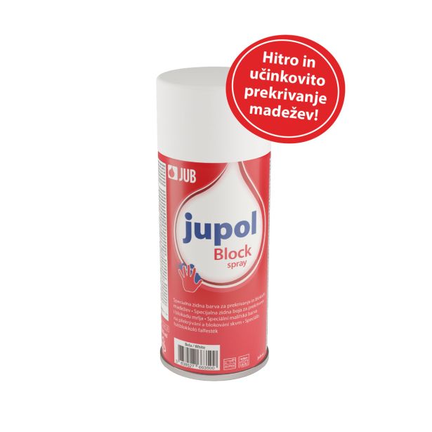 SPECIALNA BARVA JUB JUPOL BLOCK SPRAY 400 ML