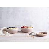 GLOBOKI KROŽNIK BONNA PINK POTT 25CM 6 KOS