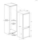 HLADILNIK IN ZAMRZOVALNIK HAIER HBW7719C