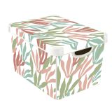 KOŠARA ZA SHRANJEVANJE CURVER STOCKHOLM L, LISTI DECO BOX