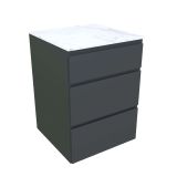 LETNA KUHINJA BELLANO FLORENCE ANTRACITL 3070/2168X634X935 PULT PORCELAN