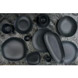 PLITVI KROŽNIK BONNA GRAPHITE VAGO 29CM 6 KOS