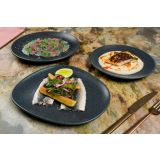 PLITVI KROŽNIK BONNA GRAPHITE VAGO 29CM 6 KOS