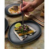 PLITVI KROŽNIK BONNA GRAPHITE VAGO 29CM 6 KOS