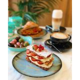 PLITVI KROŽNIK BONNA MADERA GOURMET 21CM 12 KOS