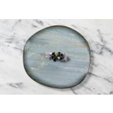 PLITVI KROŽNIK BONNA MADERA OVALNI 36CM 6 KOS