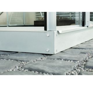 ELEMENT ZA RASTLINJAK VITAVIA JEKLENI OKVIR TEMELJ 3800 COMET 12.5CM. ALU