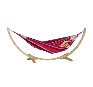 GUGALNA MREŽA AMAZONAS KOMPLET STOJALO APOLLO IN VISEČA MREŽA SALSA FUEGO