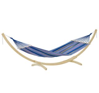 GUGALNA MREŽA AMAZONAS STAR SET STOJALO KRONOS + VISEČA MREŽA TONGA OCEAN