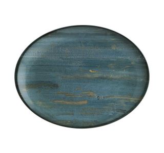 PLITVI KROŽNIK BONNA MADERA OVALNI 36CM 6 KOS