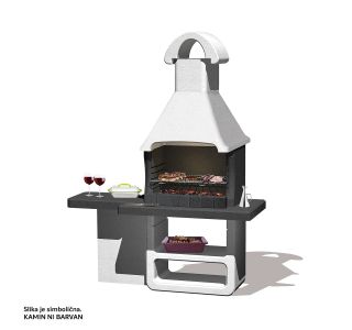 VRTNI KAMIN SAROM BERLIN BETONSKI