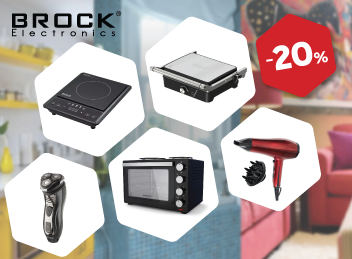 Mali gospodinjski aparati znamke Brock