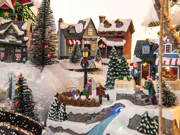 Božična vasica- Klikni na sliko za povečavo